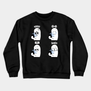 cell phone man05 Crewneck Sweatshirt